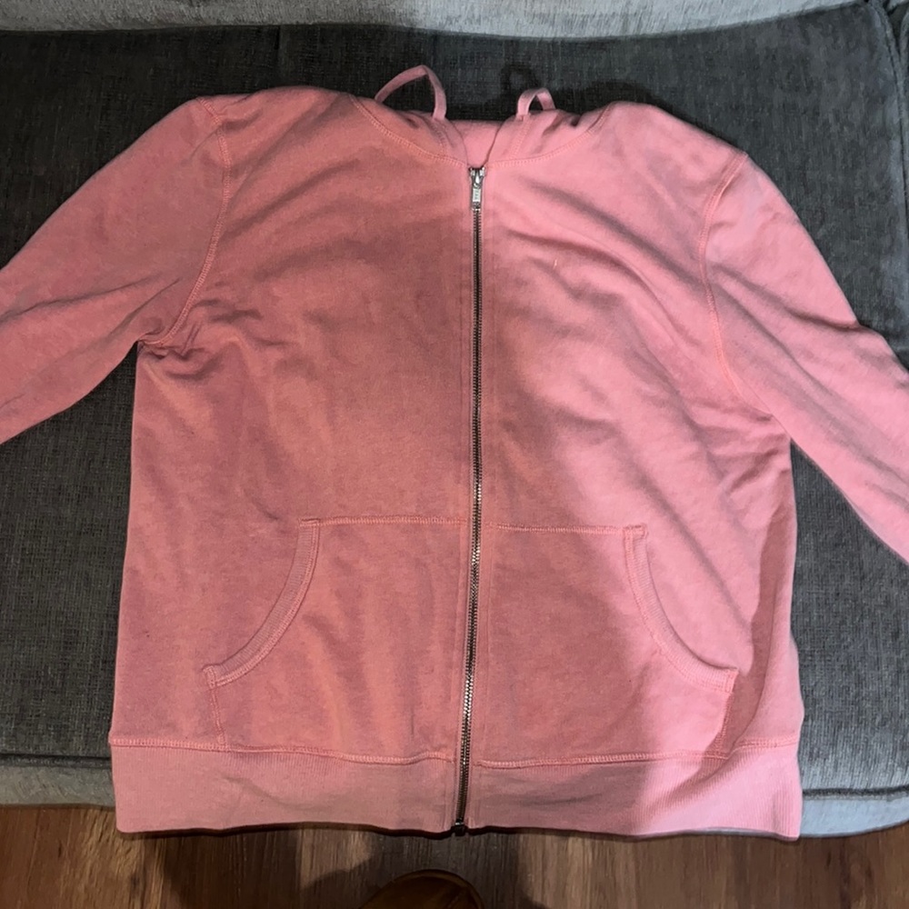 Pink VS zip up jacket
